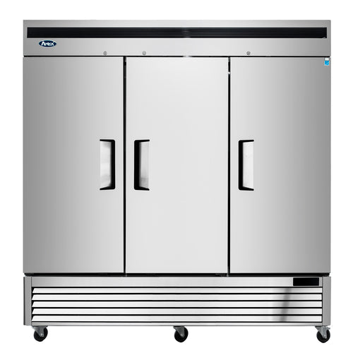 Atosa USA, Inc. MBF8508GR Bottom Mount 3 Door Refrigerator